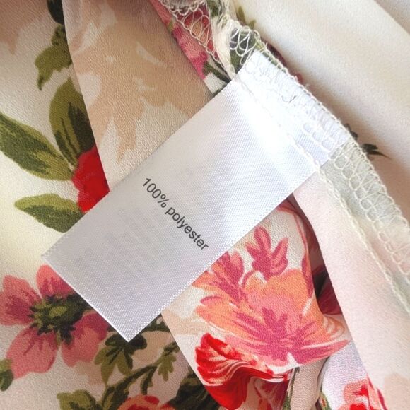 Maurice's Women's Delton Floral Zipper Back Blouse XXL - Picture 5 of 5